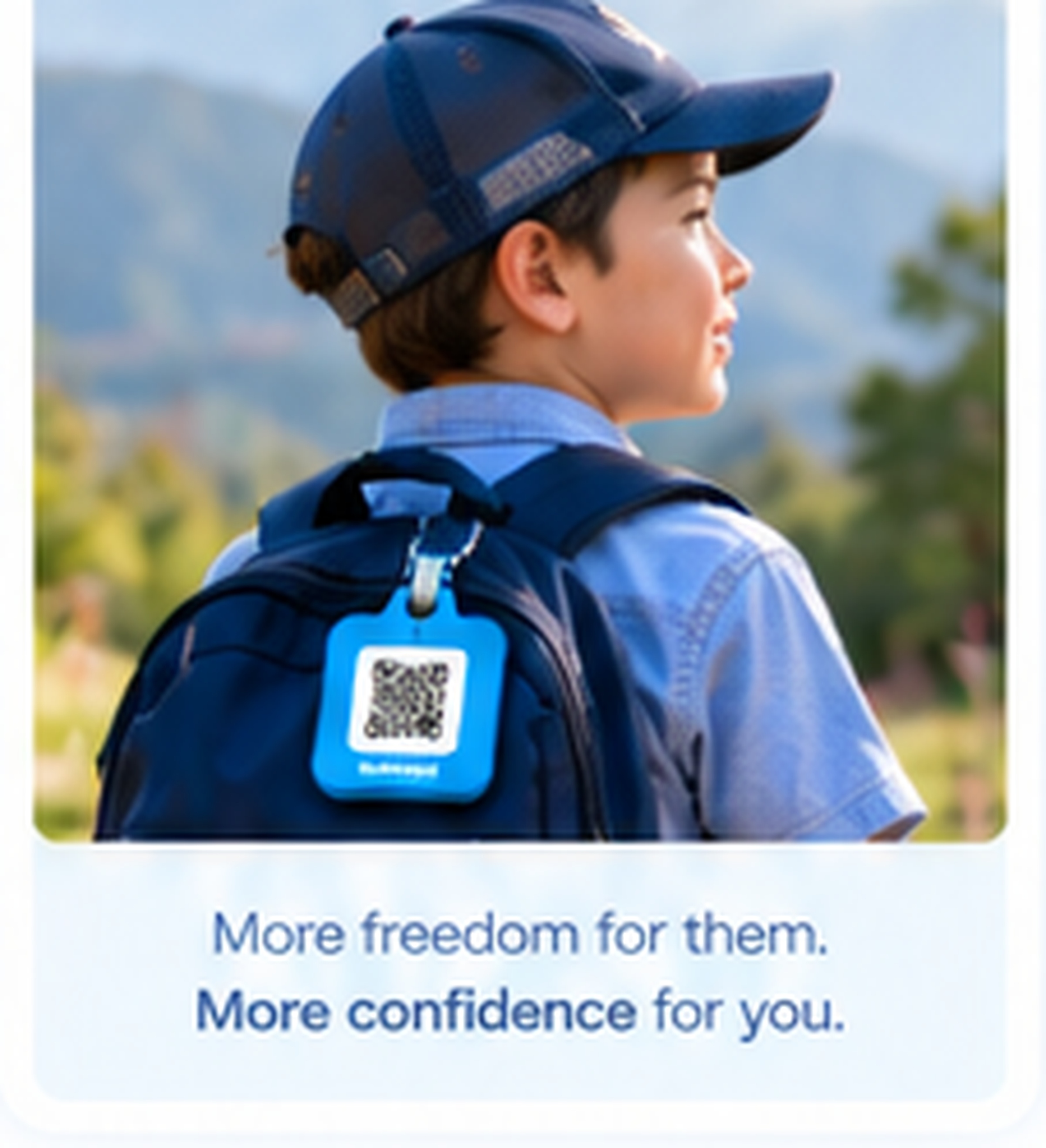 Child enjoying an outdoor adventure with SafeKids