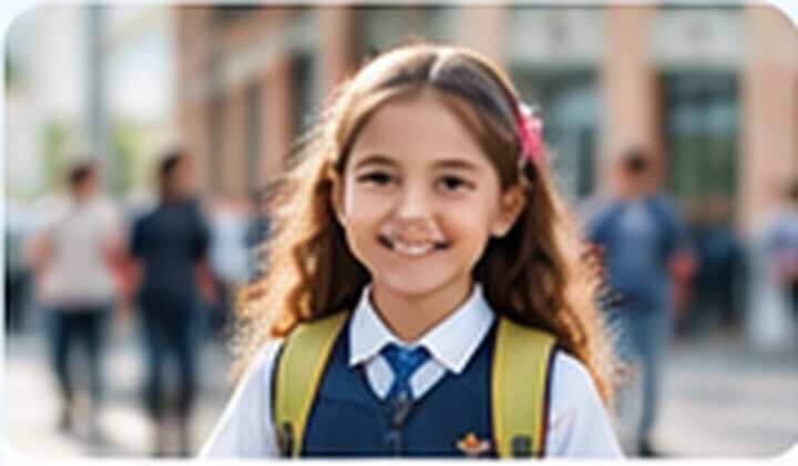 Child at school